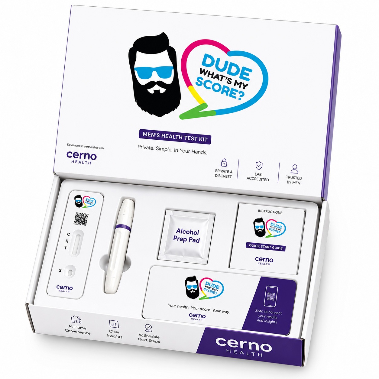 Dude Membership - Annual PSA Testing (4 Test Kits + Clinical Review)